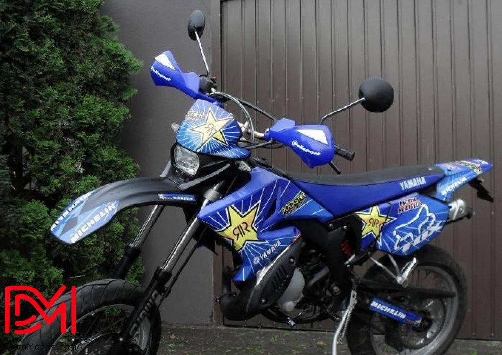 Kit de decoración Yamaha DT 50 2003-2020 - AZUL ROCKSTAR