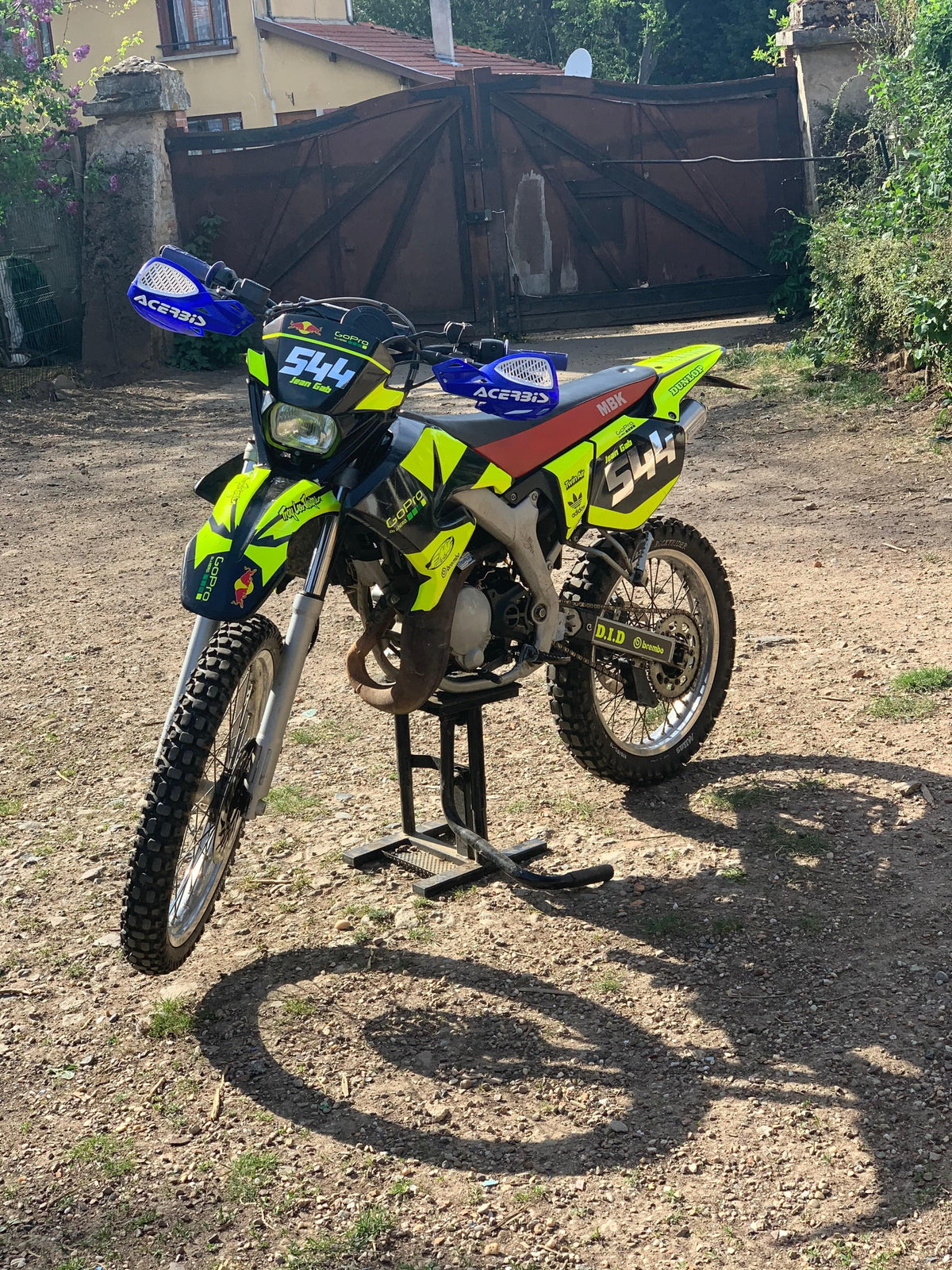 kit gráfico Yamaha DT 50 2003-2020 - GOPRO (Neón opcional)