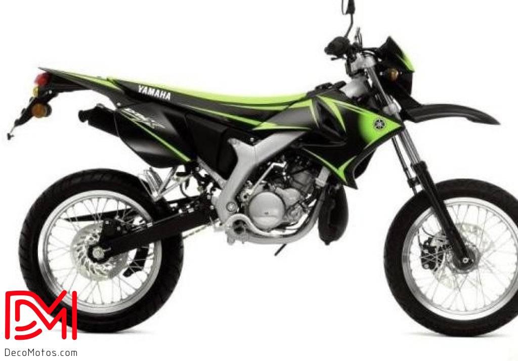 Kit de decoración Yamaha DT 50 2003-2020 - VERDE A