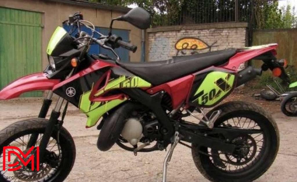 Yamaha DT 50 2003-2020 Deco Kit - GREEN B