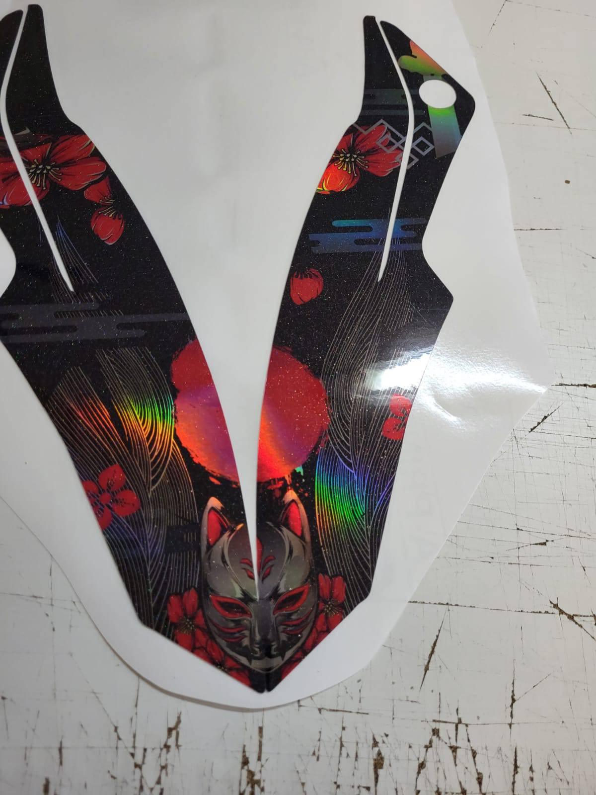 Kit de decoración Yamaha DT 50 2003-2020 (holográfico opcional) - JAPÓN