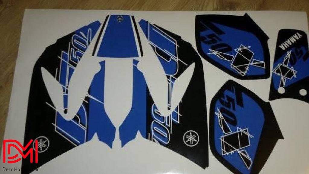 Kit de decoración Yamaha DT 50 2003-2020 - AZUL ORIGEN