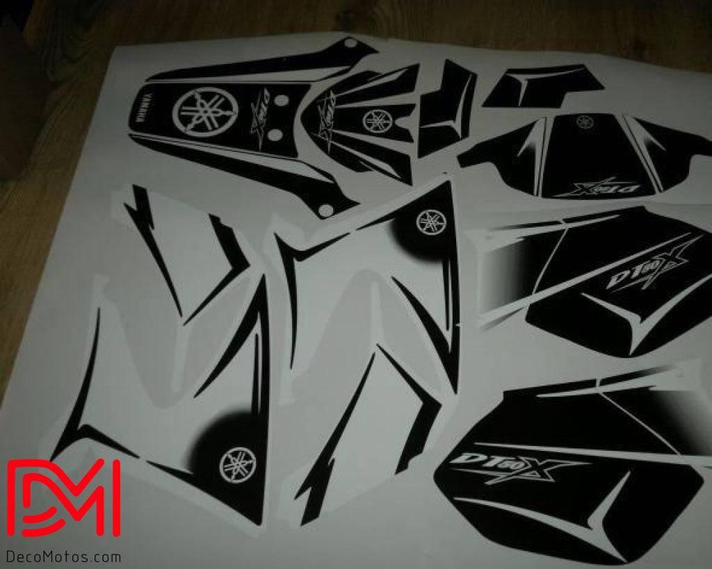 Kit de decoración Yamaha DT 50 2003-2020 - BLANCO C