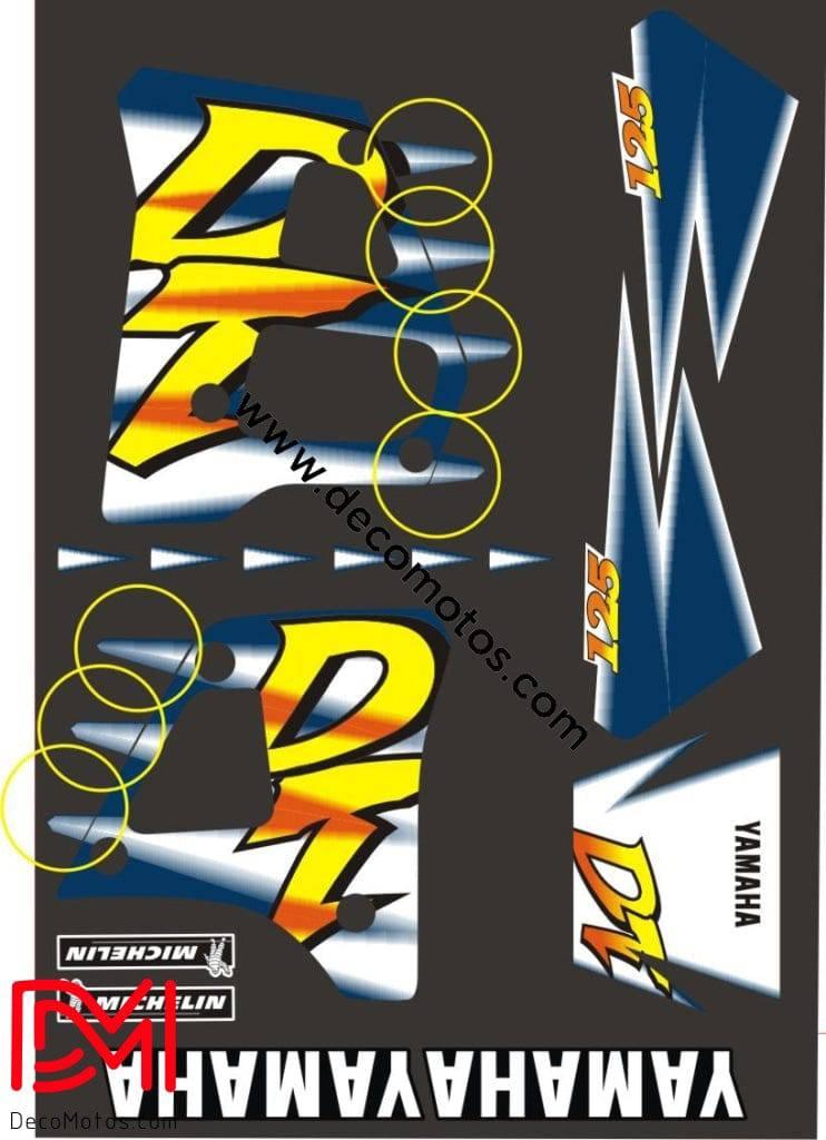 Kit Déco FIREBLACK – Yamaha DTR 125 1992-2003