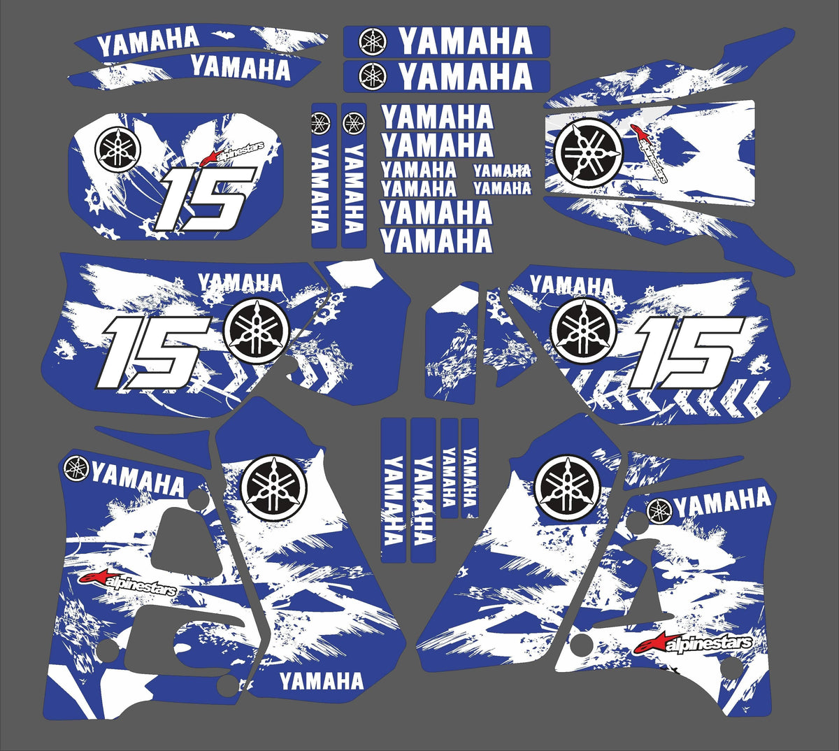 Kit Deco Yamaha DTR 125 1992-2003 MAGIC INVERT