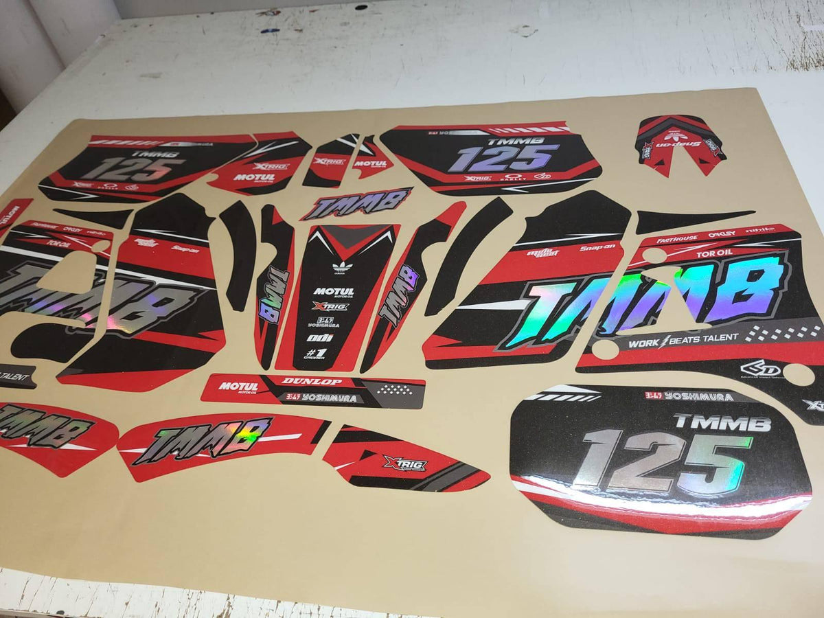 Kit Déco Yamaha DTR 125 1992-2003 - TMMB