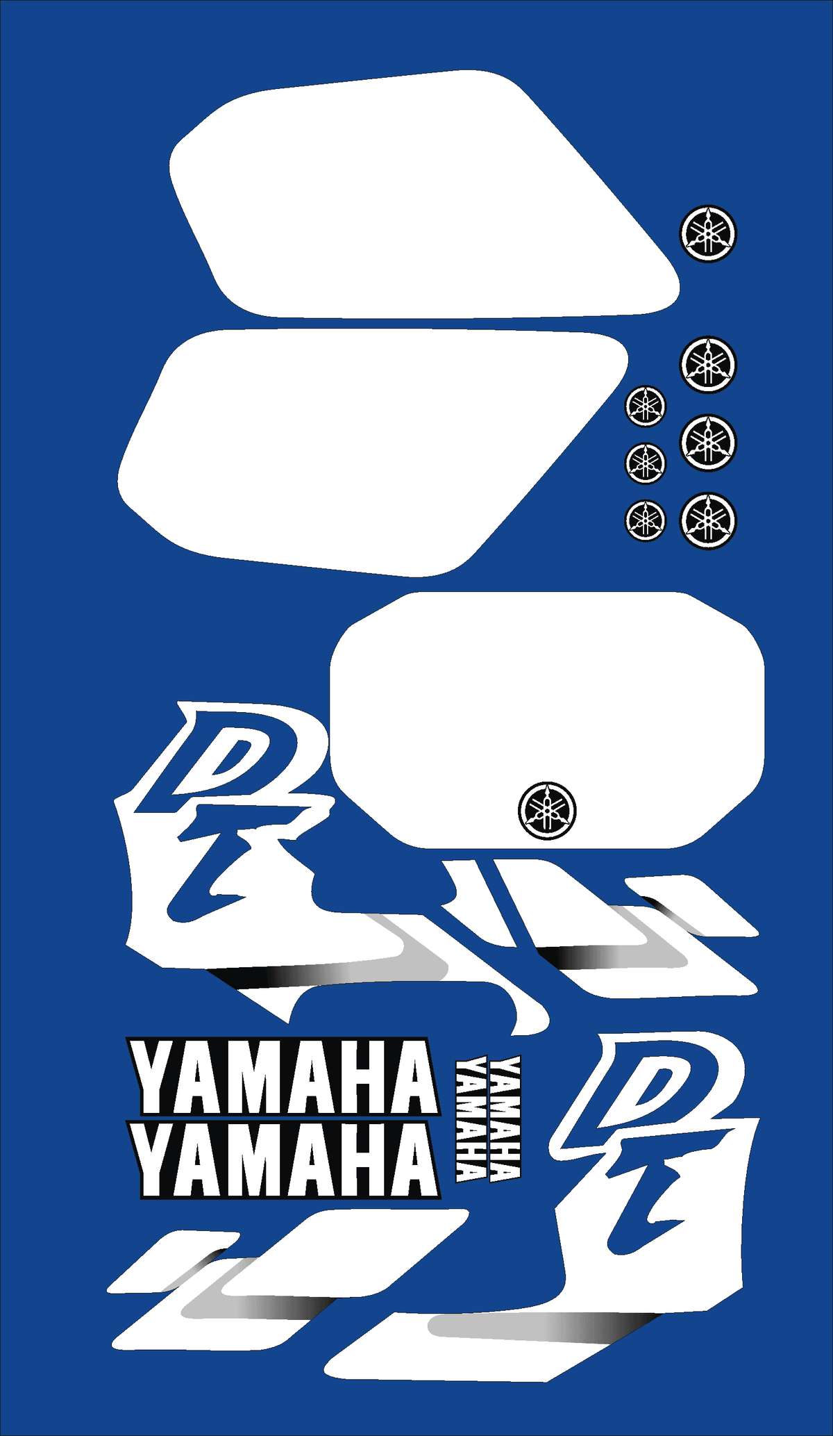 Kit Deco Yamaha DTR DTRE 125 1992-2003 - ORIGINE #1