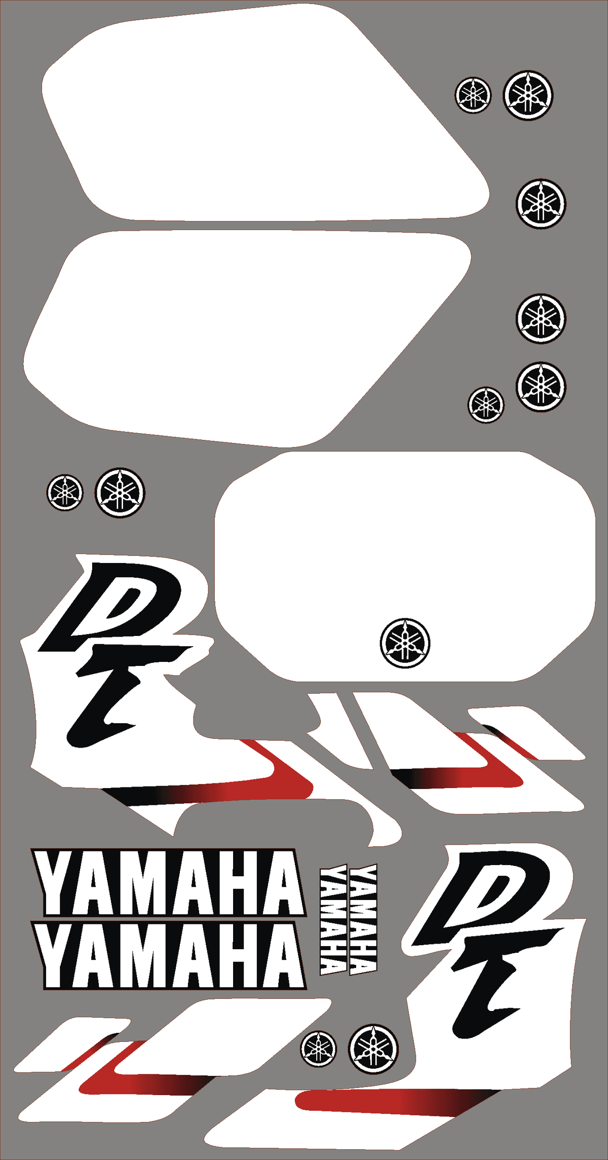 Kit Deco Yamaha DTR DTRE 125 1992-2003 ORIGINE #2