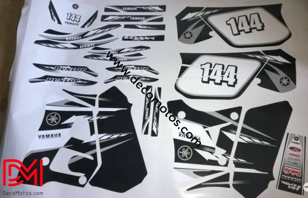 Kit Déco Yamaha DTR DTRE 125 1992-2003 - WHITE