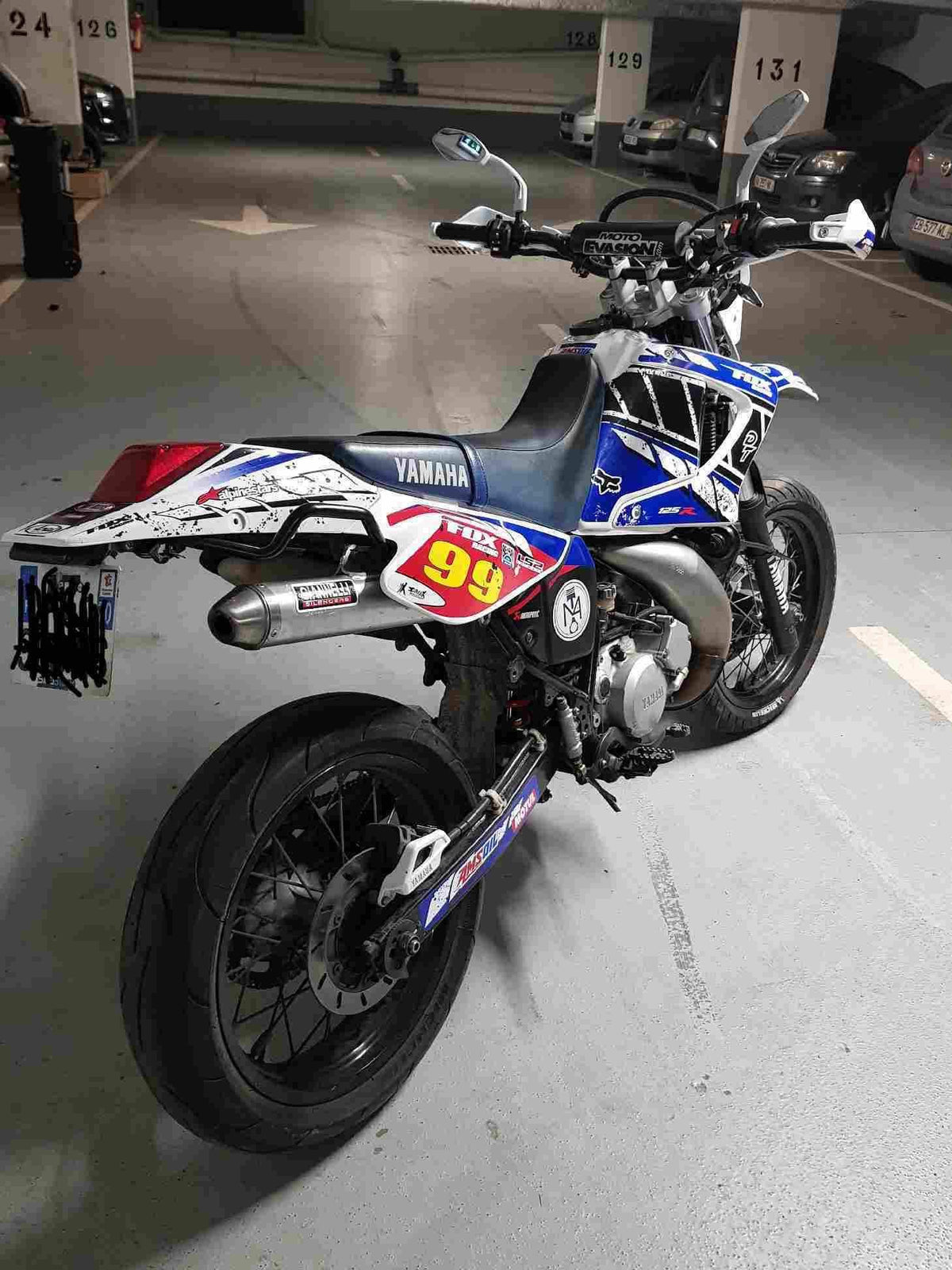 Kit Déco Yamaha DTR DTX 125 2004-2007 - FOX