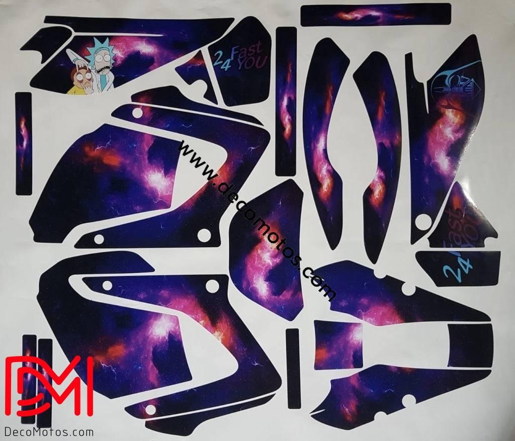 graphics kit Yamaha DTR DTX 125 2004-2007 GALAXY