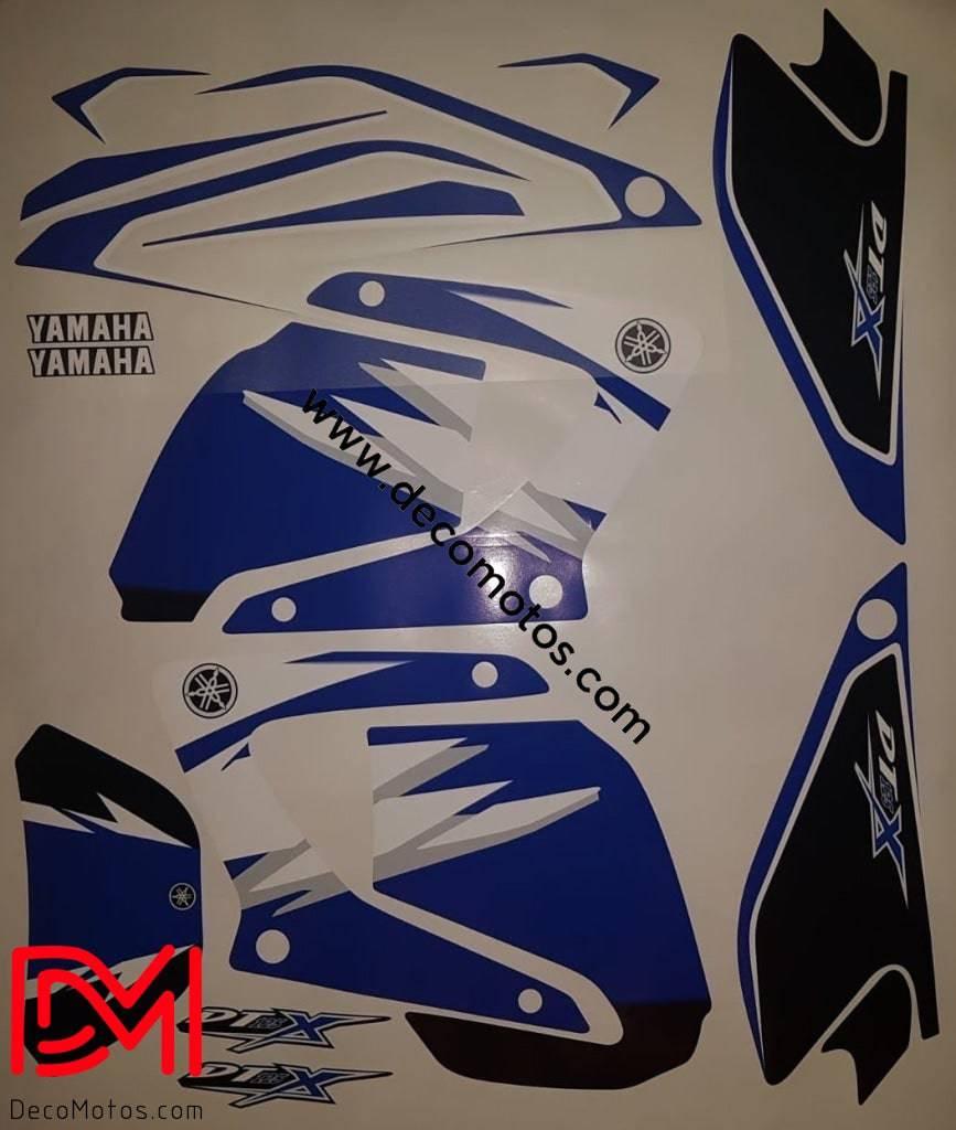 Kit Deco Yamaha DTR DTX 125 2004-2007 ORIGINE BLEU