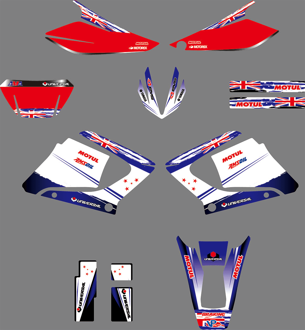 Dekor-Kit Yamaha DTR DTX 125 2004-2007 UK
