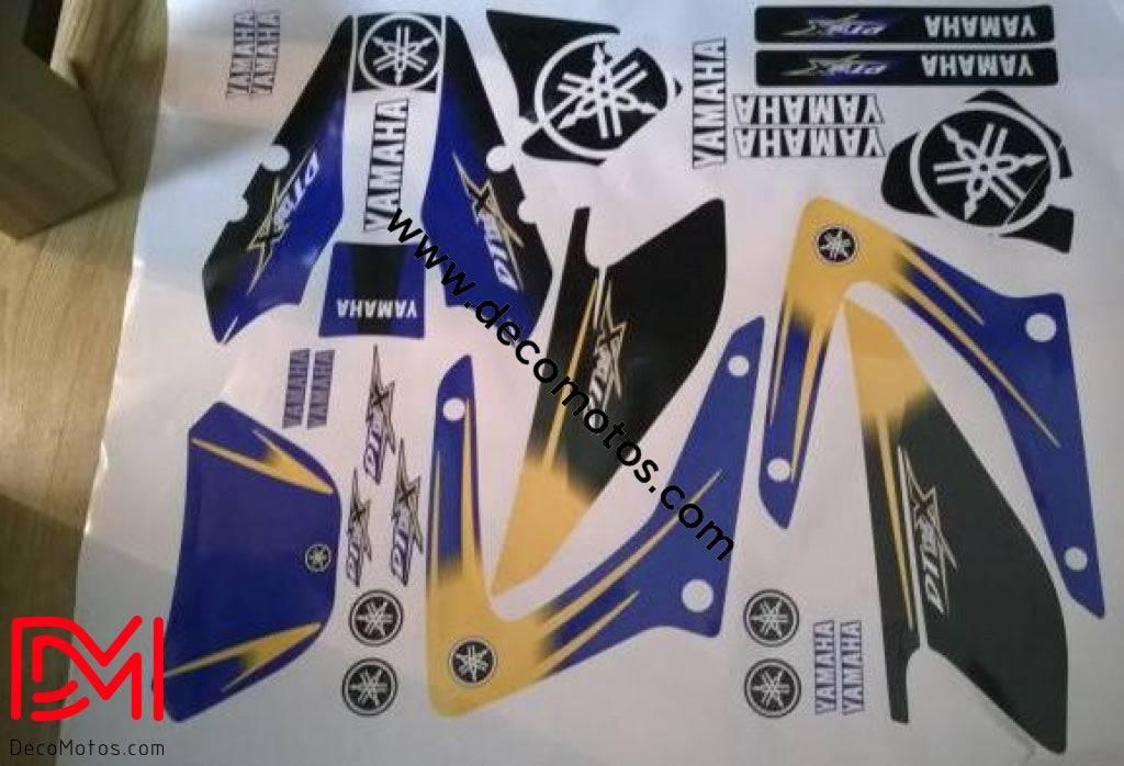 Kit Déco Yamaha DTR DTX 125 2004-2007 - BLUE