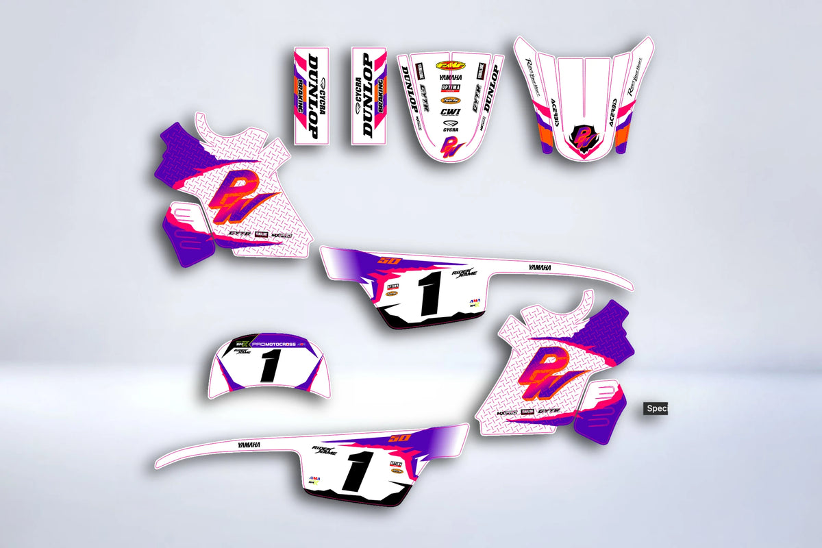 kit gráfico YAMAHA PIWI PW 50 80 1990-2025 - VELION