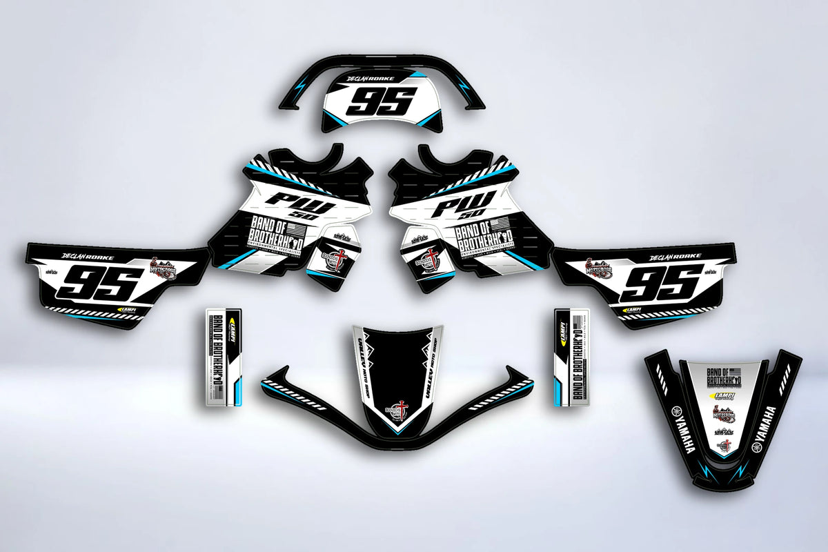 Kit déco YAMAHA PIWI PW 50 80 1990-2025 - BLAZOR
