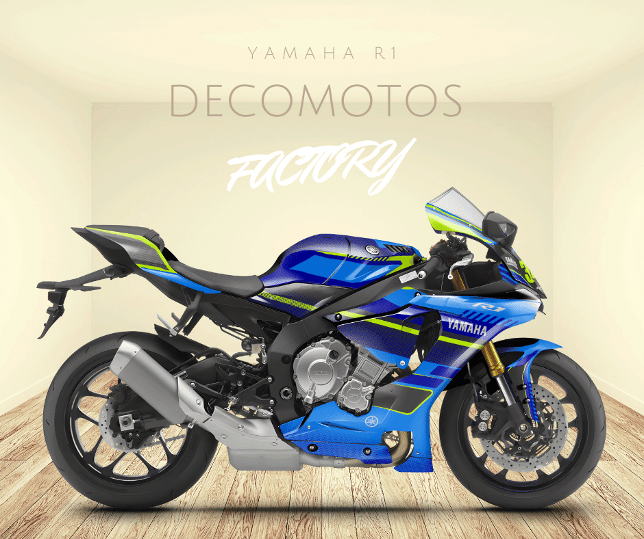 Kit déco YAMAHA YZF R1 (Adaptable à toutes les années) - FACTORY