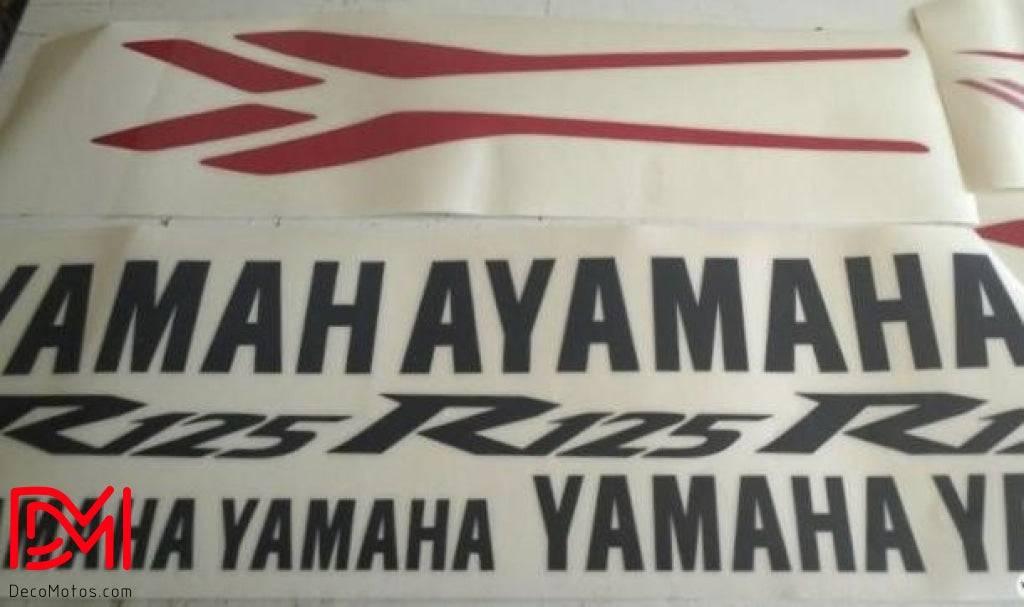 Kit Déco YAMAHA YZF R125 2008-2018 - BLACK