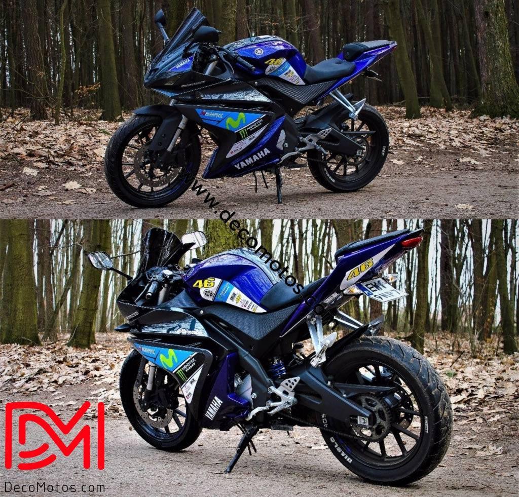 Kit Déco YAMAHA YZF R125 2008-2018 - MOVISTAR