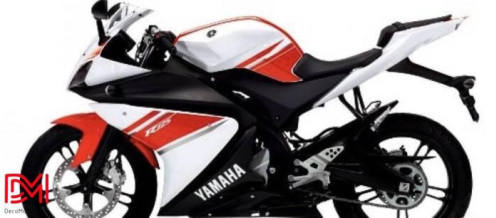 Kit Déco YAMAHA YZF R125 2008-2018 - WHITE RED