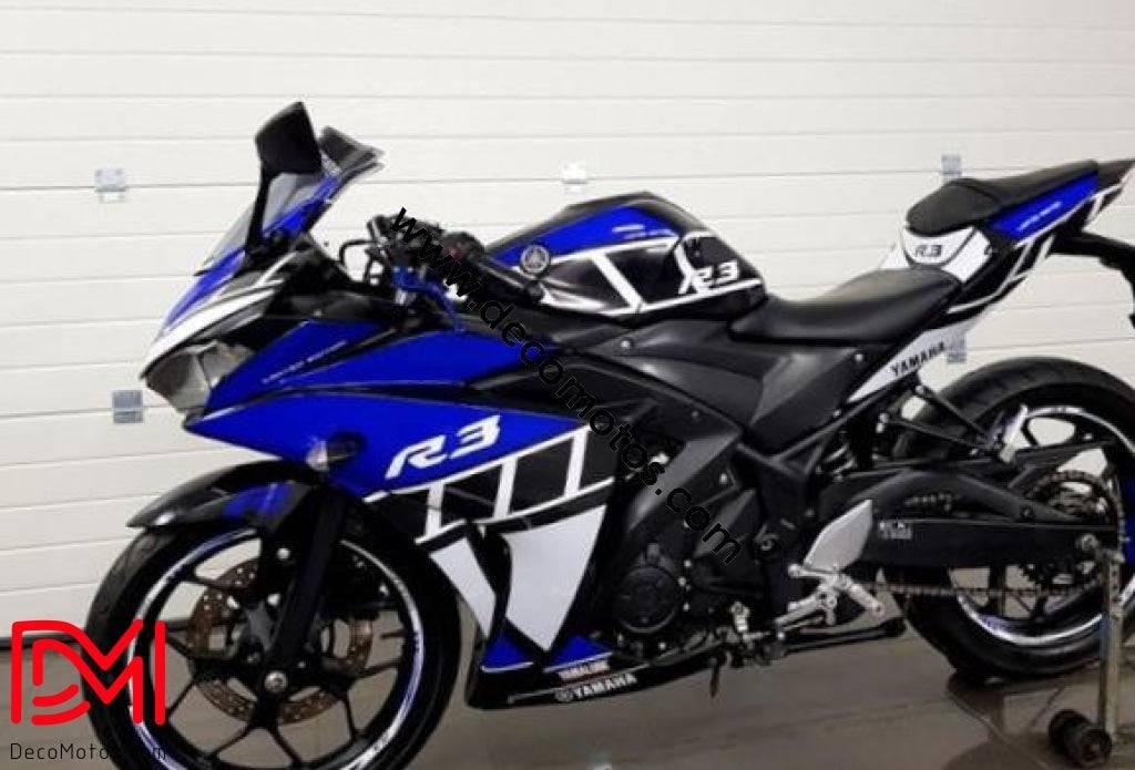kit grafiche YAMAHA YZF R3 2013-2024 - SQUARE
