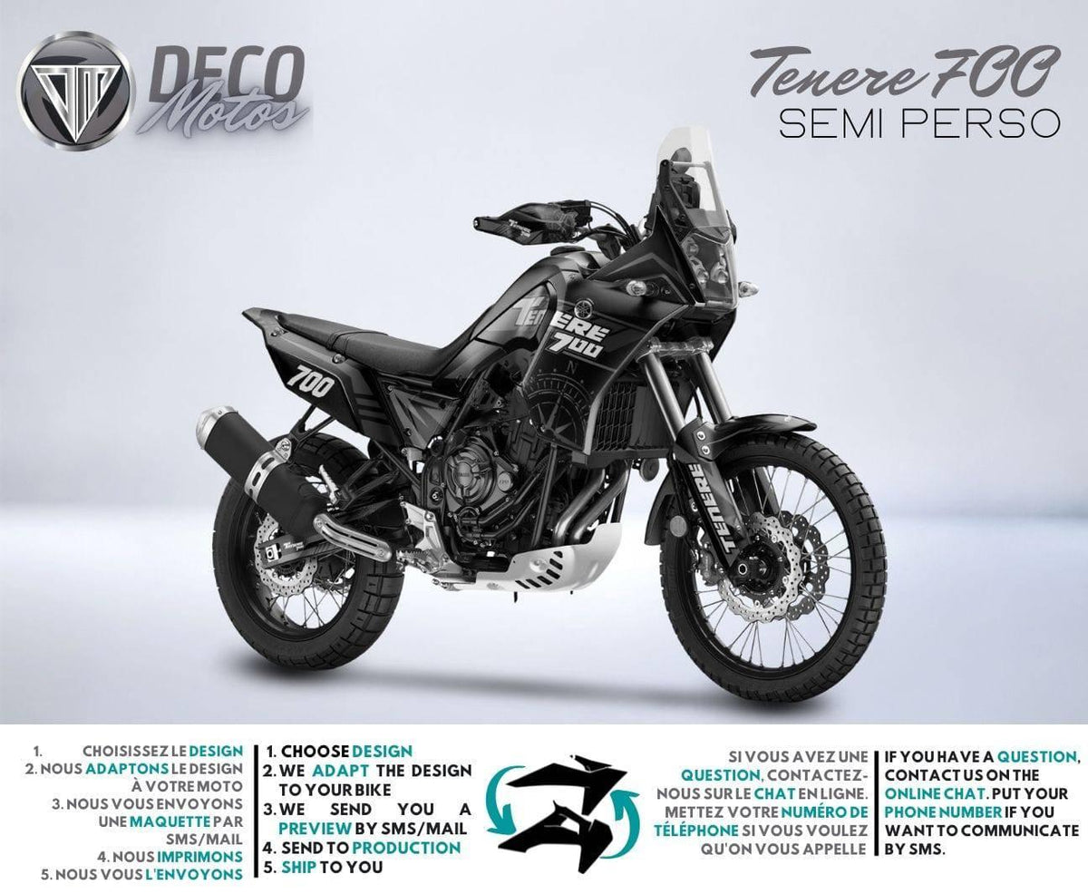 Kit déco YAMAHA 700 TENERE - CLOCK