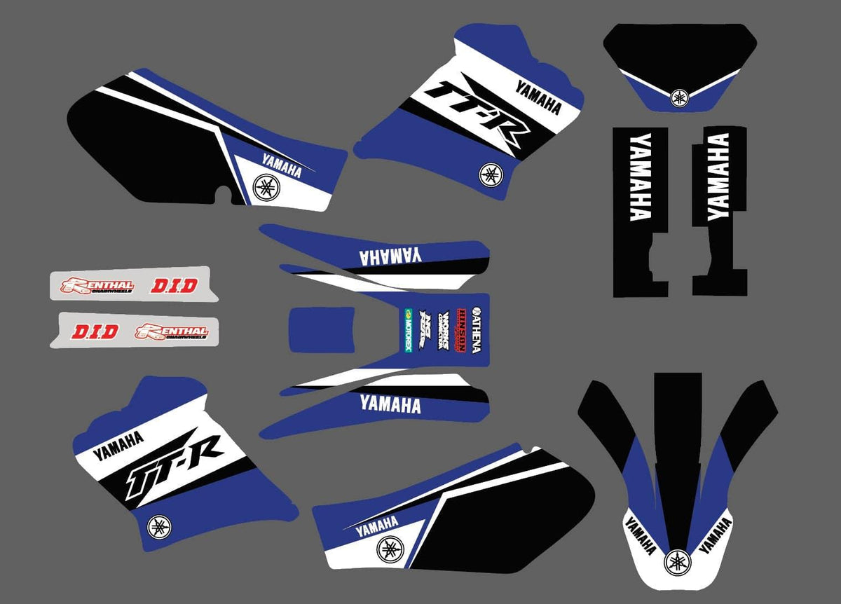 Kit Déco YAMAHA TTR 250 2005-2012 ORIGINE