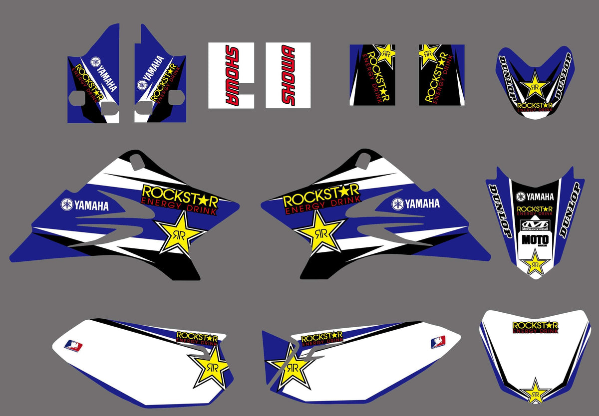 kit grafiche YAMAHA TTR 50 BLUE ROCKSTAR
