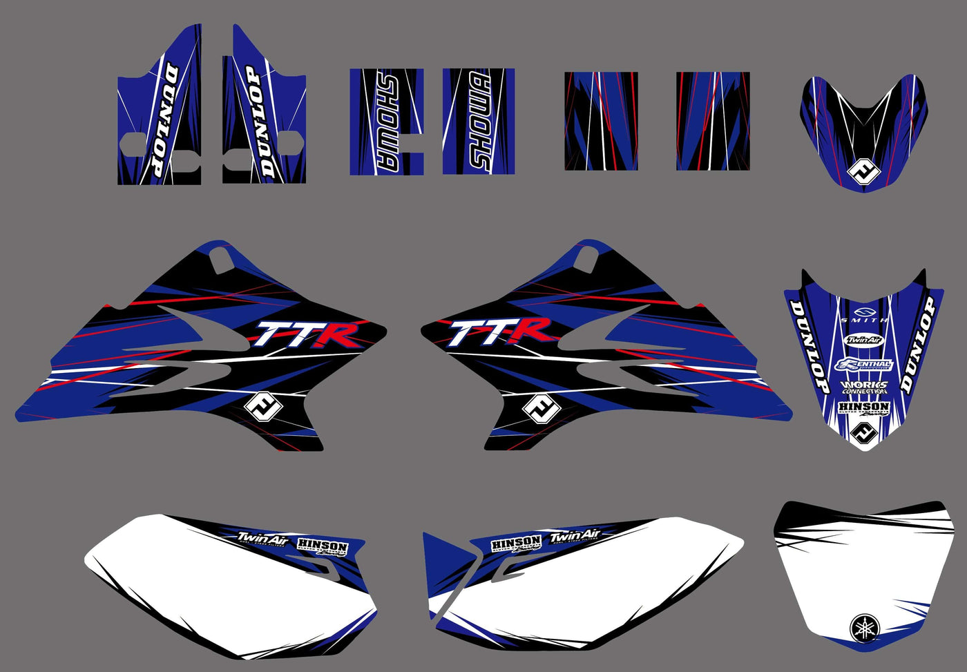 Dekor-Kit YAMAHA TTR 50 FACTORY
