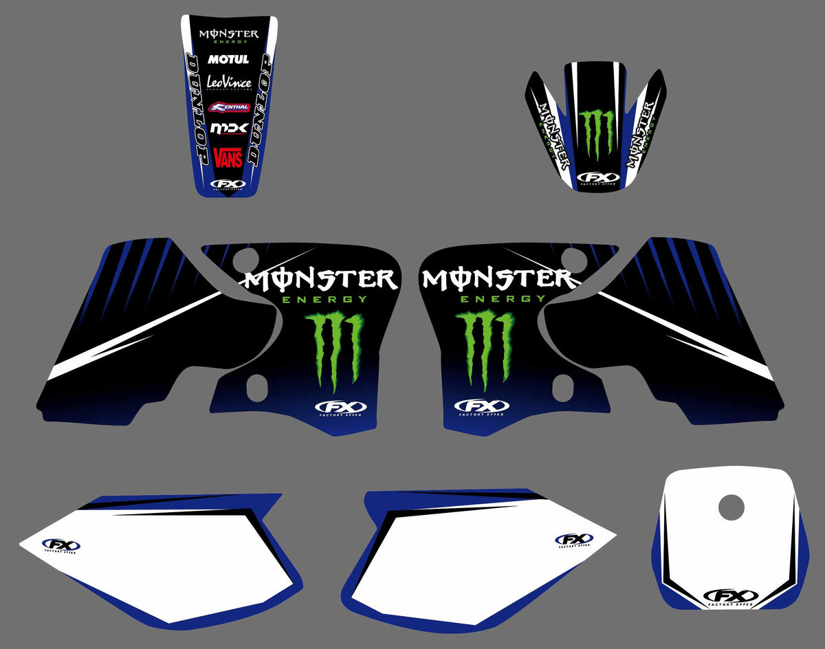 Kit Déco YAMAHA TTR 90 BLUE MONSTER
