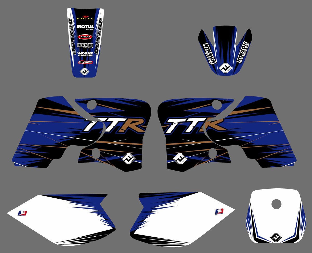 Kit Déco YAMAHA TTR 90 FACTORY #2