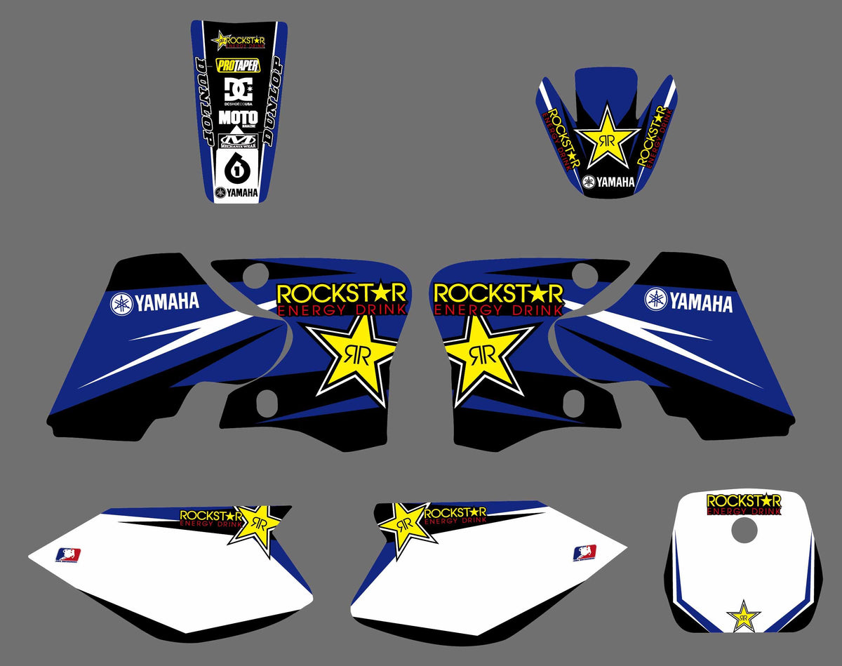 Kit Déco YAMAHA TTR 90 ROCKSTAR BLUE