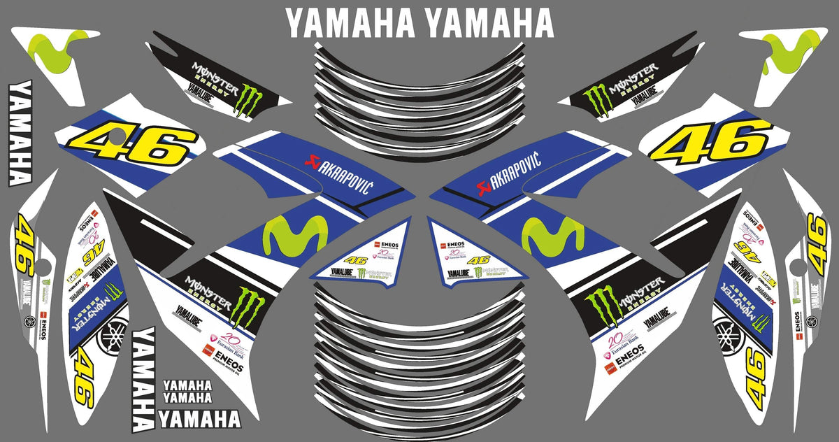 Kit déco YAMAHA TZR après 2002 - MONSTER