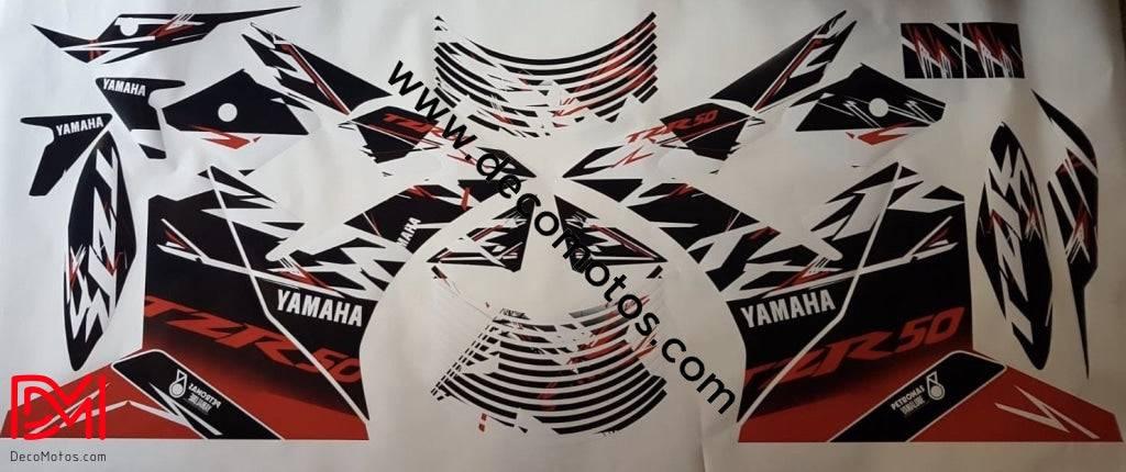 kit grafiche YAMAHA TZR dopo 2002 - ROSSO