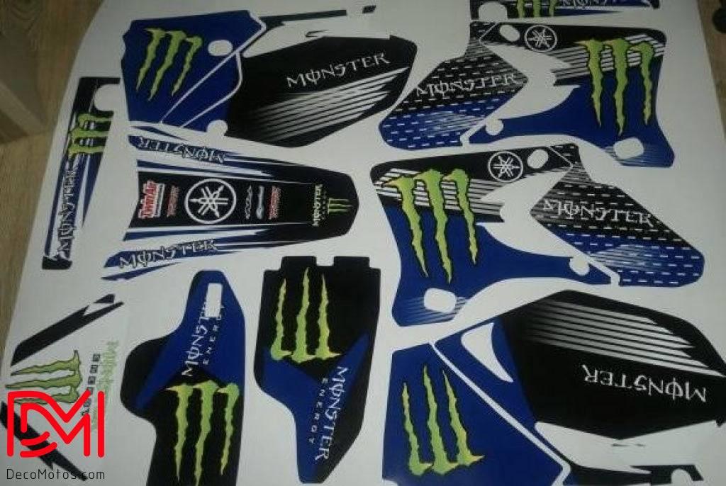 Kit Decoração Yamaha WR 250/450 2003-2006 - MONSTER AZUL