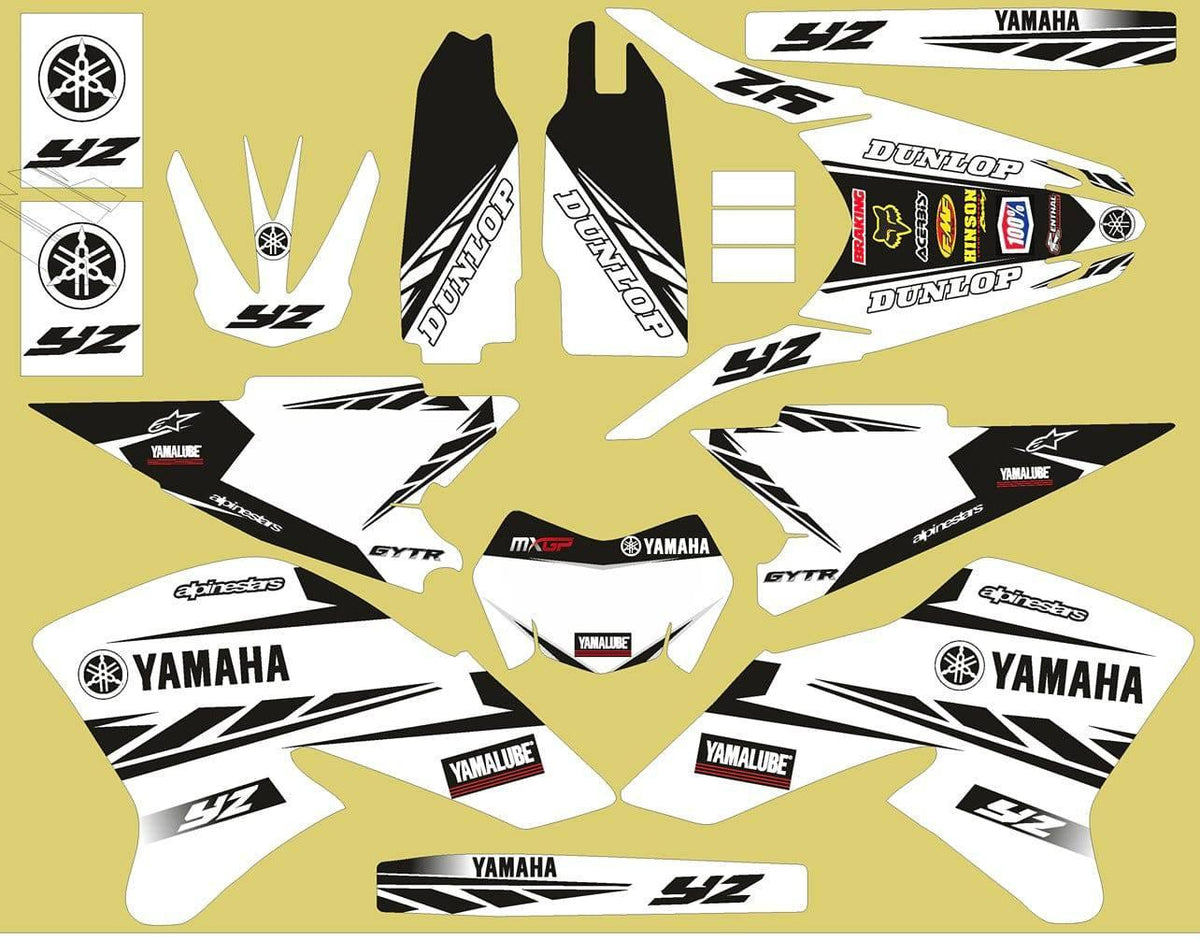 Kit Déco Yamaha WR250X/R 2008-2015 -  B&W