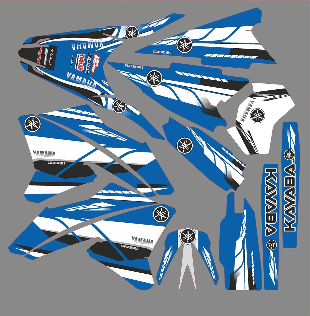 Kit Déco Yamaha WR250X/R 2008-2015 - ORIGINAL