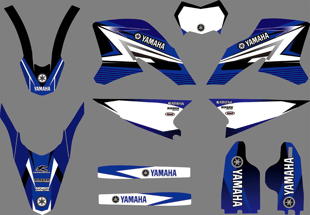 Kit Déco Yamaha WR250X/R 2008-2015 - BLUE ORIGINAL