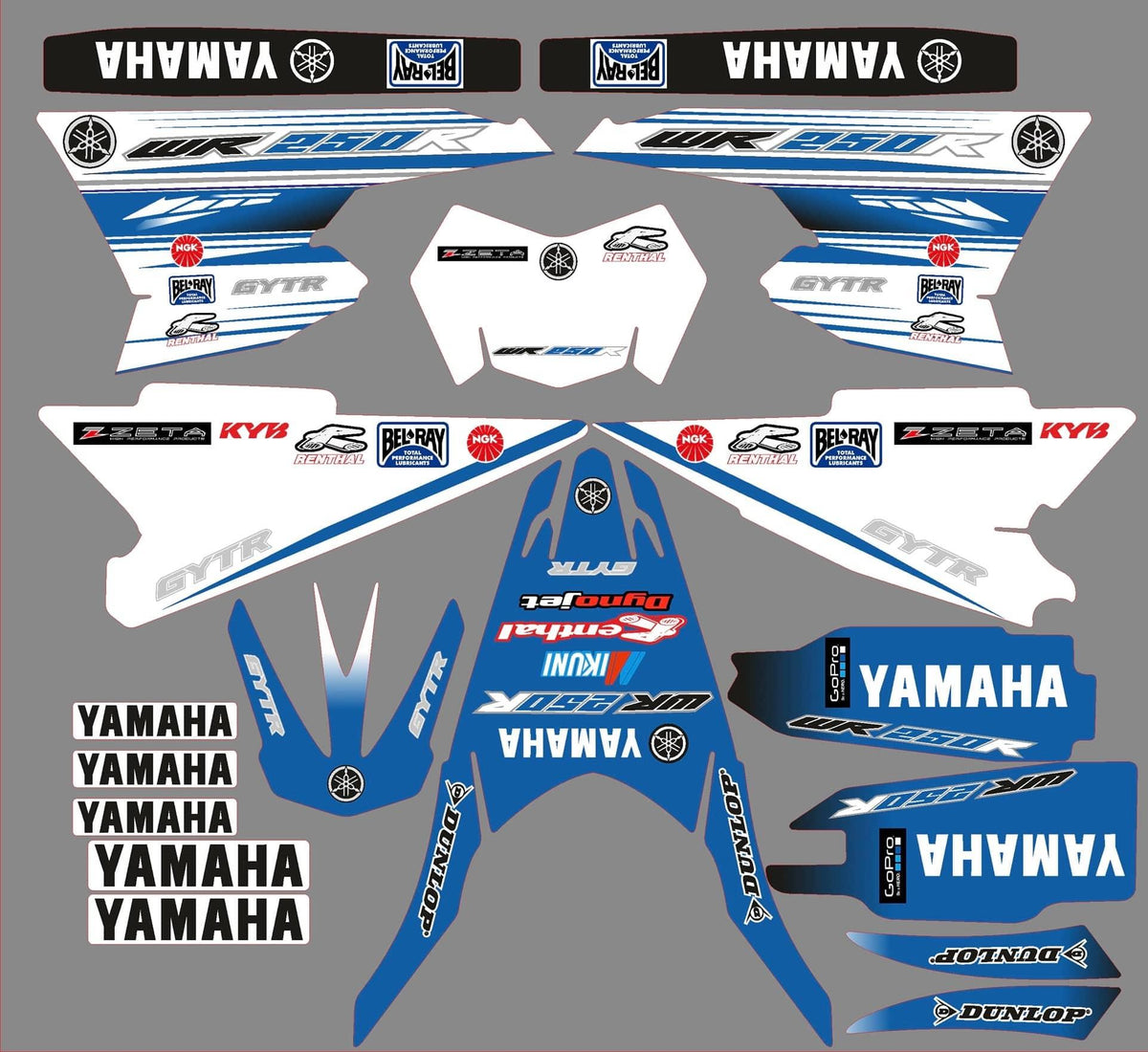 Kit Déco Yamaha WR250X/R 2008-2015 - ORIGINAL 2