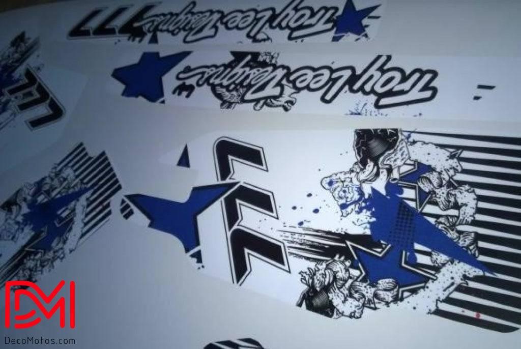 Kit Déco Yamaha WR250X/R 2008-2015 - ROCKSTAR BLUE