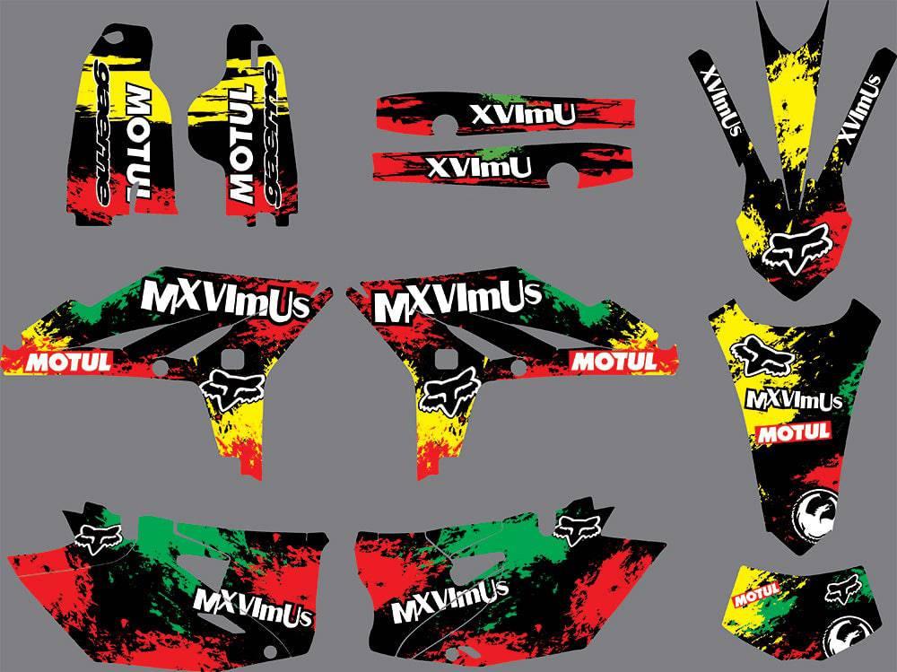 Dekorationskit YAMAHA WRF 450 2012-2015 MULTI