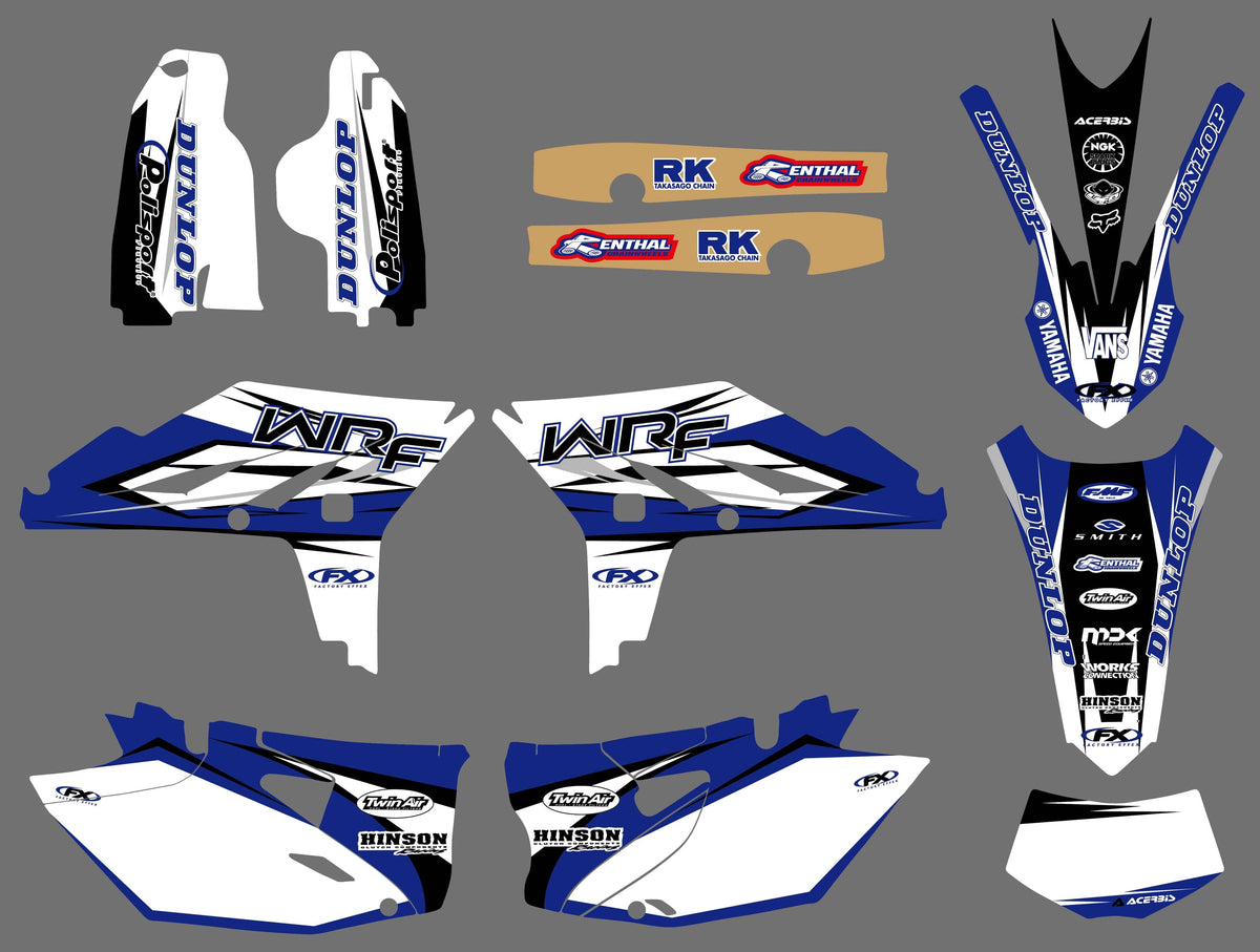 YAMAHA WRF 450 2012-2015 - ORIGINAL #2 DECORATION KIT