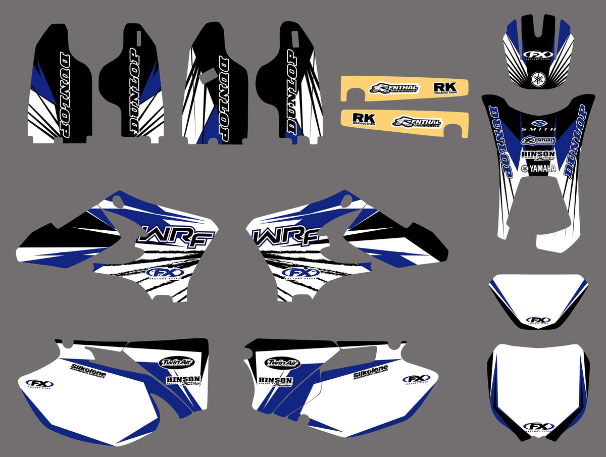 graphics kit YAMAHA WRF WR 250-450 2003-2006 FACTORY