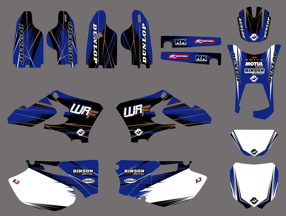 graphics kit YAMAHA WRF WR 250-450 2003-2006 FACTORY