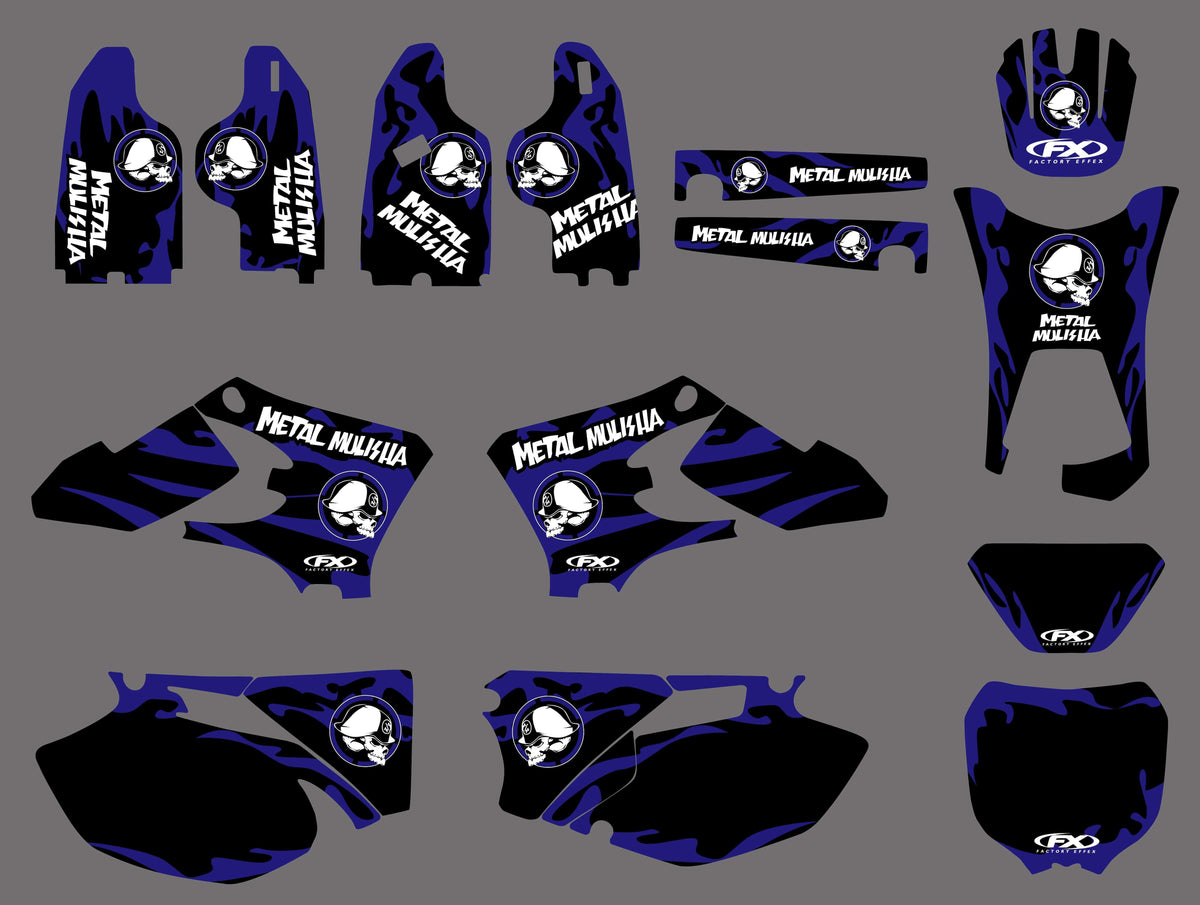 Kit Déco YAMAHA WRF WR 250-450 2003-2006 METAL MULISHA