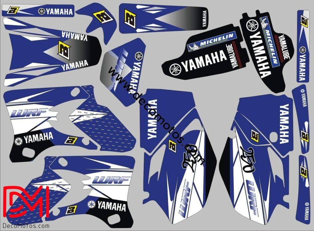 graphics kit BASE - Yamaha WRF WR 250-450 2003-2006