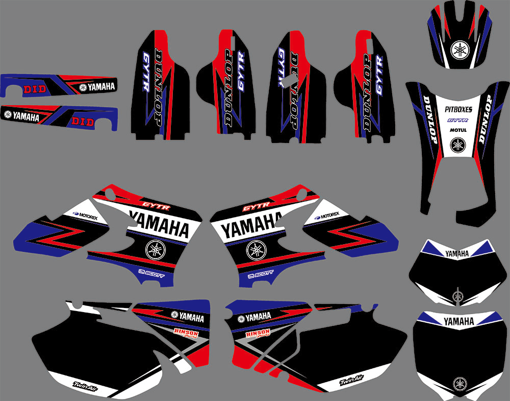 Yamaha WRF WR 250-450 2003-2006 Deco Kit - Red #99