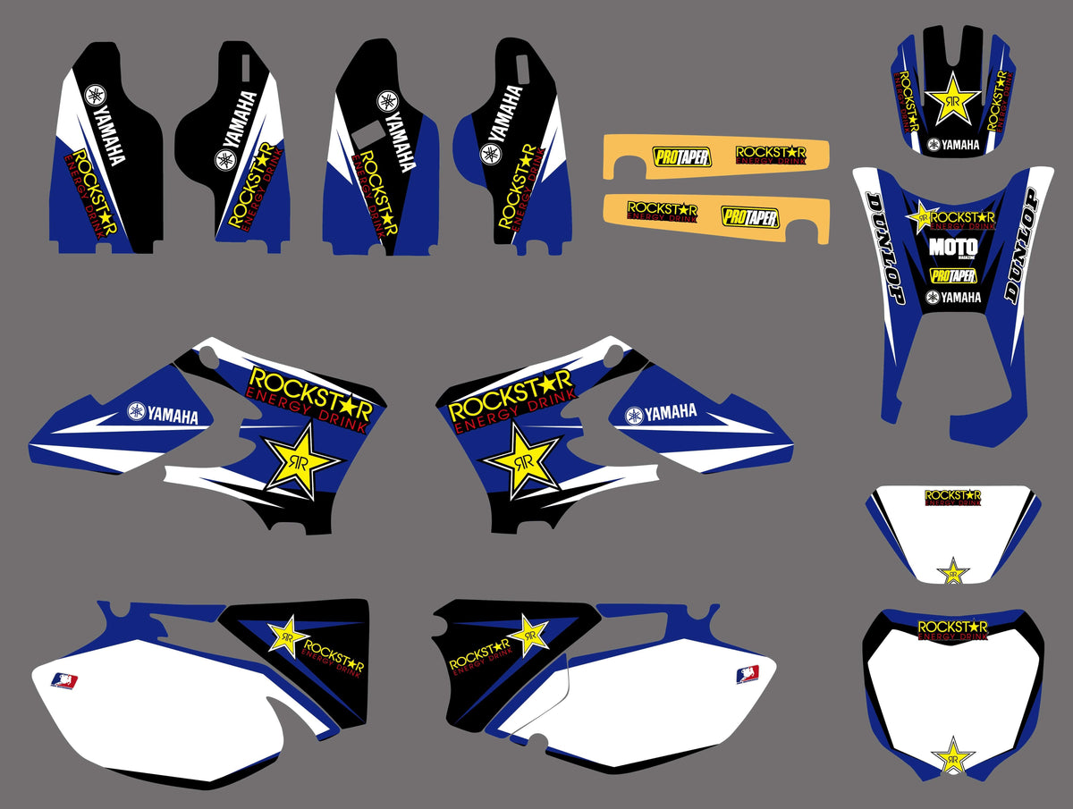 Kit Déco YAMAHA WRF WR 250-450 2003-2006 ROCKSTAR