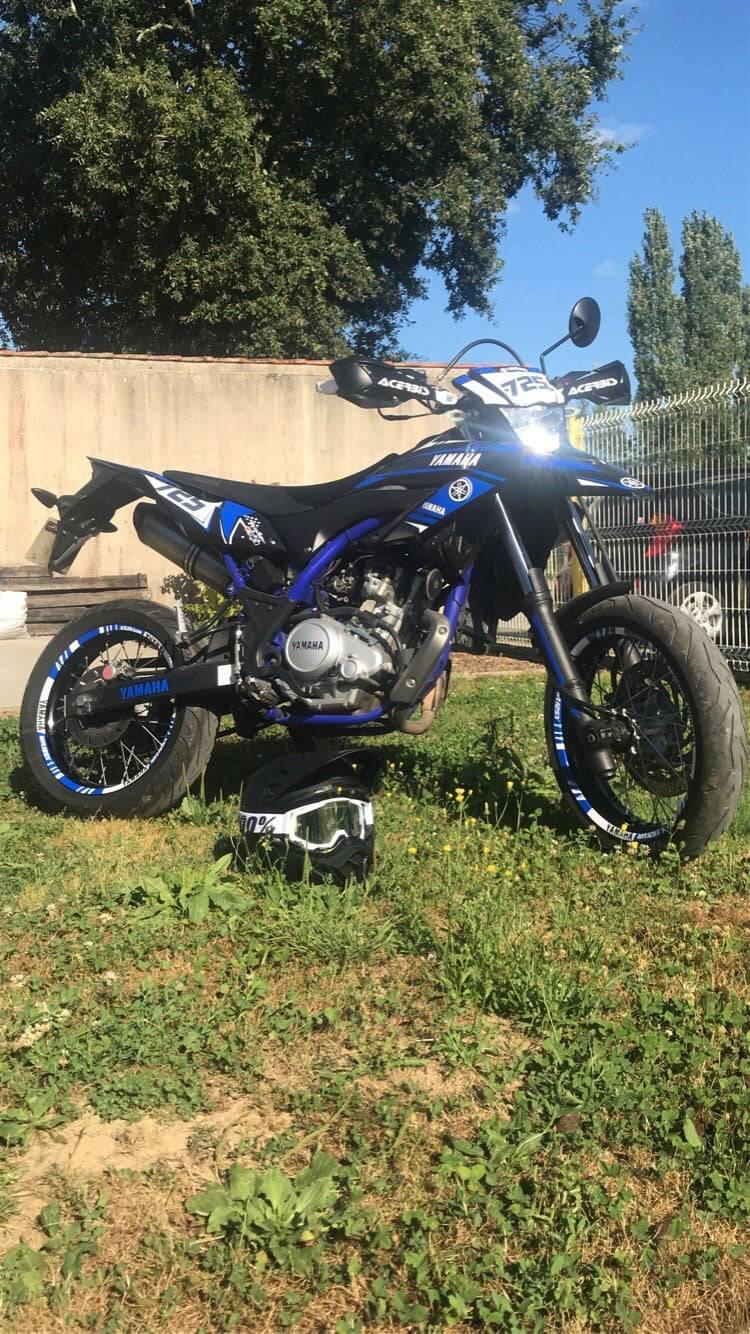 Kit Déco YAMAHA WRR WRX 125 - BLUE