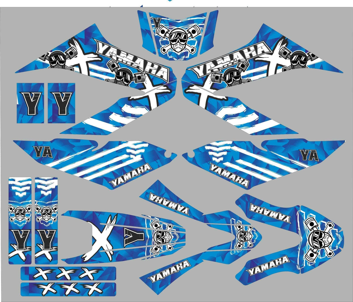 Kit Déco YAMAHA WRR WRX 125 - BLUE YZ